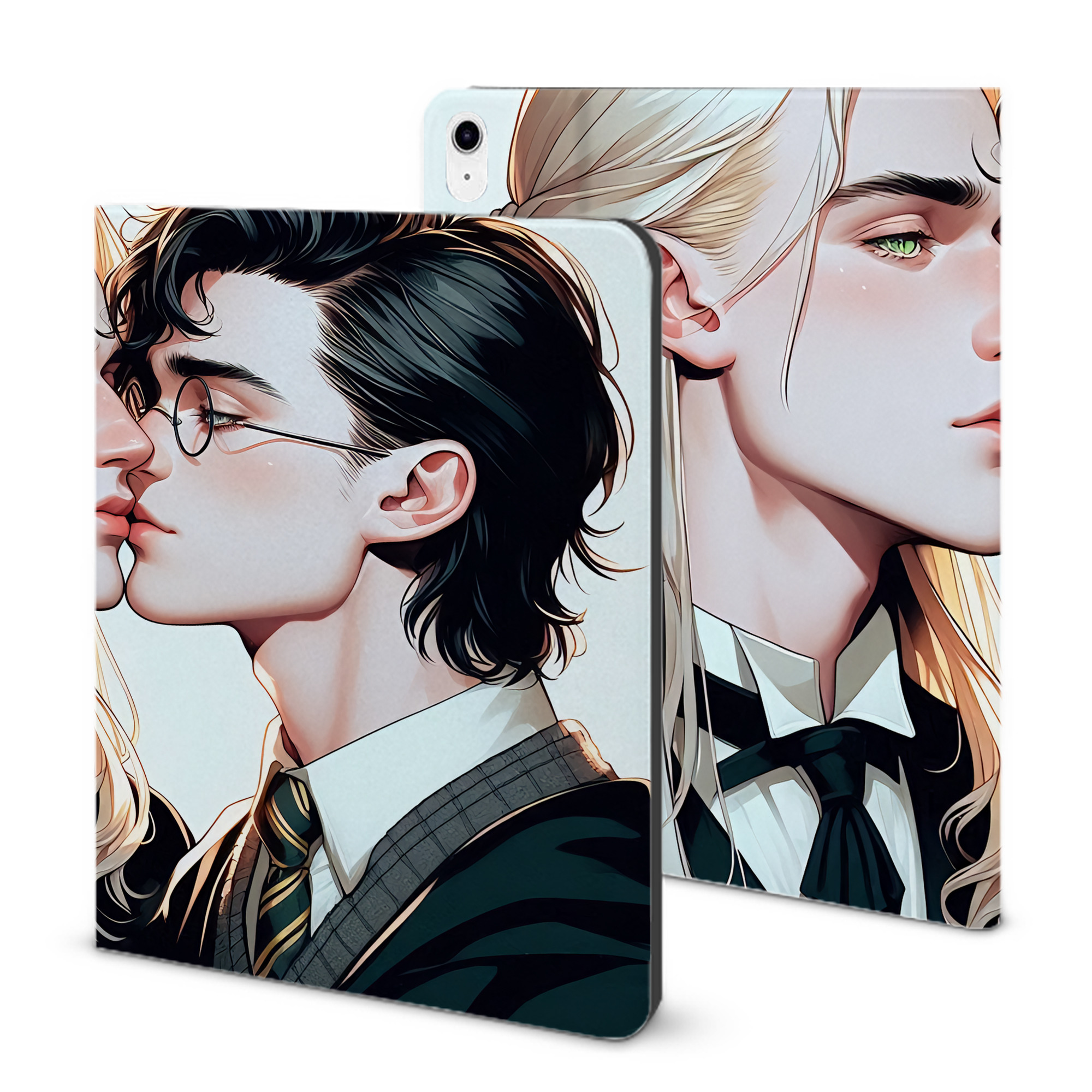 （画像用） Harry Potter ハリー・ポッターシリーズ IPad ケース ブック型 PUレザー TPU 耐衝撃 軽量 薄型 ペン収納なし 全面保護 IPad 各モデル対応
